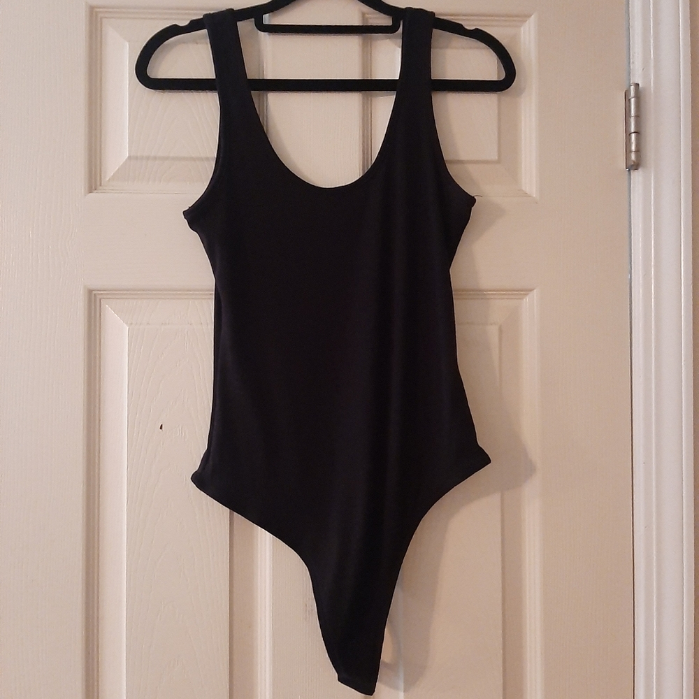 scoop back bodysuit